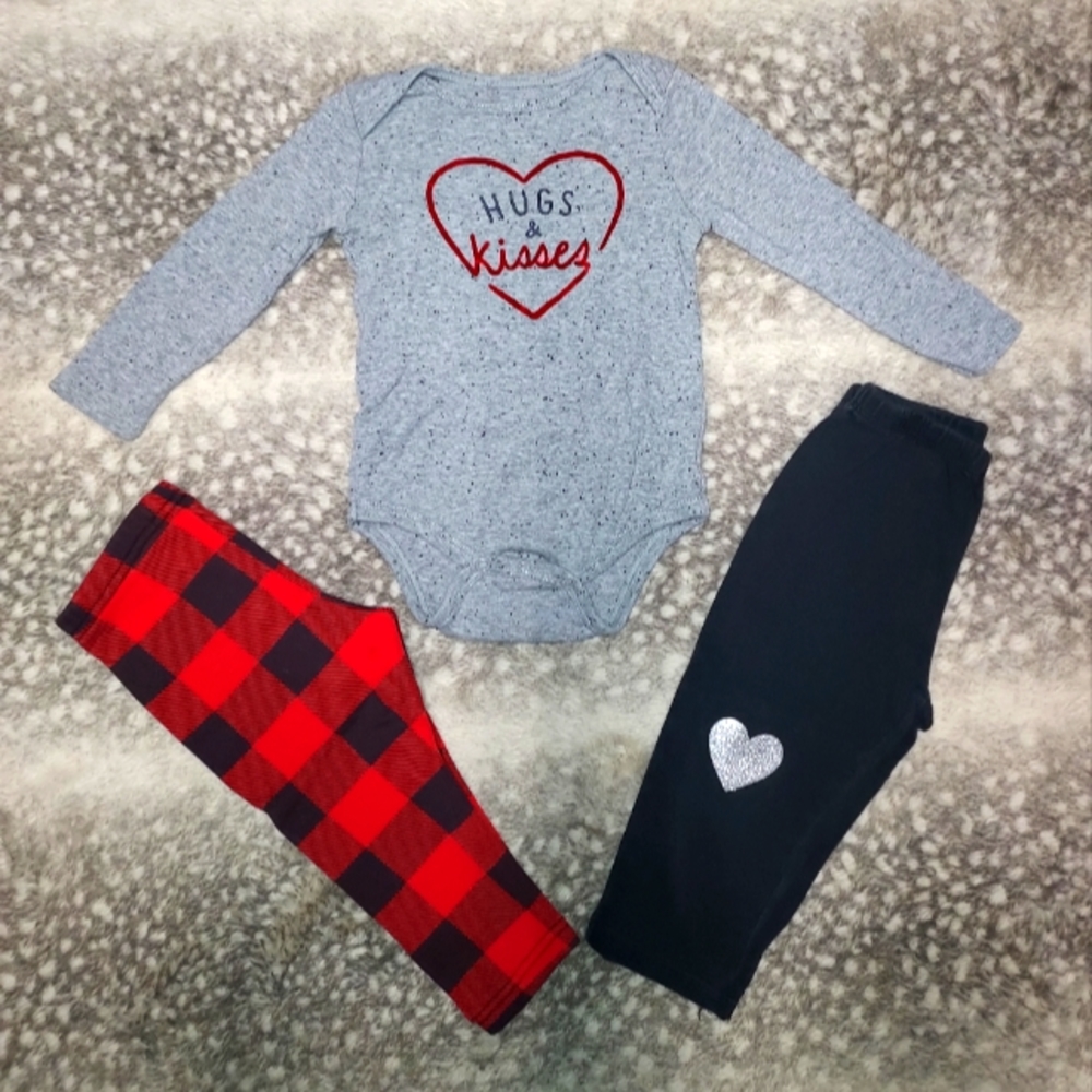 1 longsleeve, 2 bottoms
